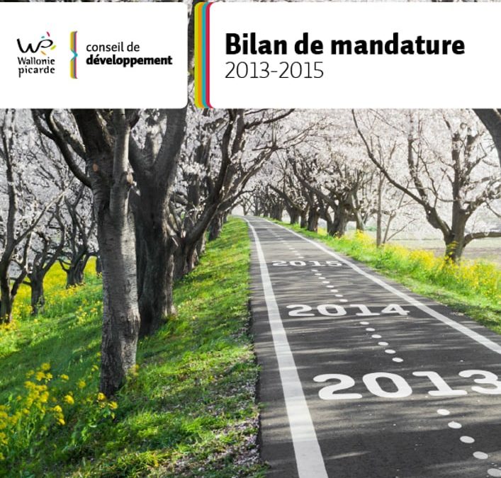 Bilan de mandature 2013-2015