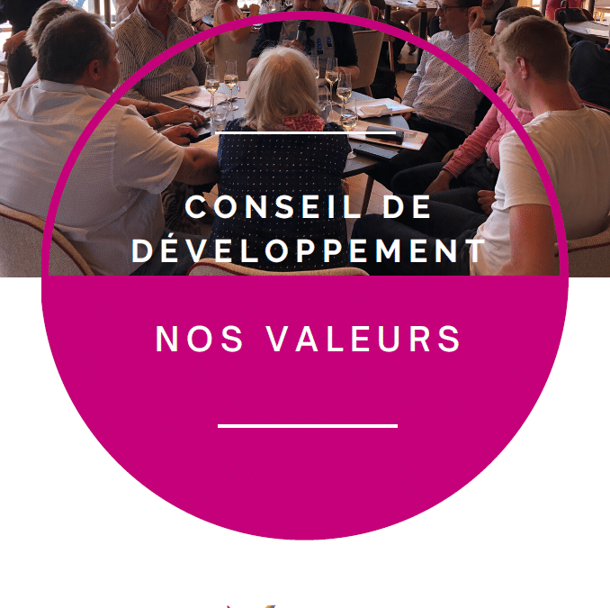 Conseil de développement: nos valeurs